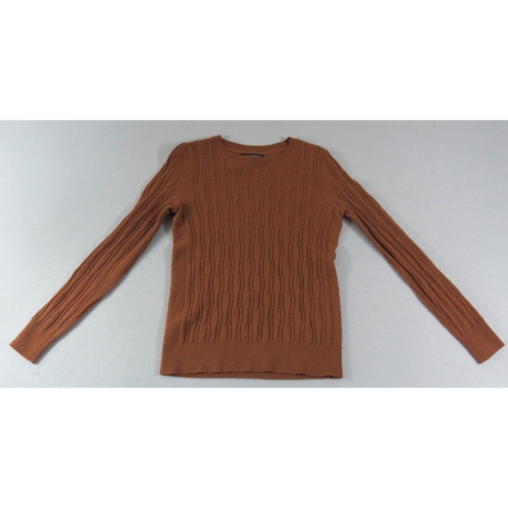 Banana Republic Flipucci Italian LUXE Merino Wool Cashmere Cable Knit Women's XS